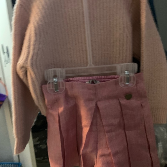 Le Chic Girls 2 piece outfit skort set - Picture 2 of 2